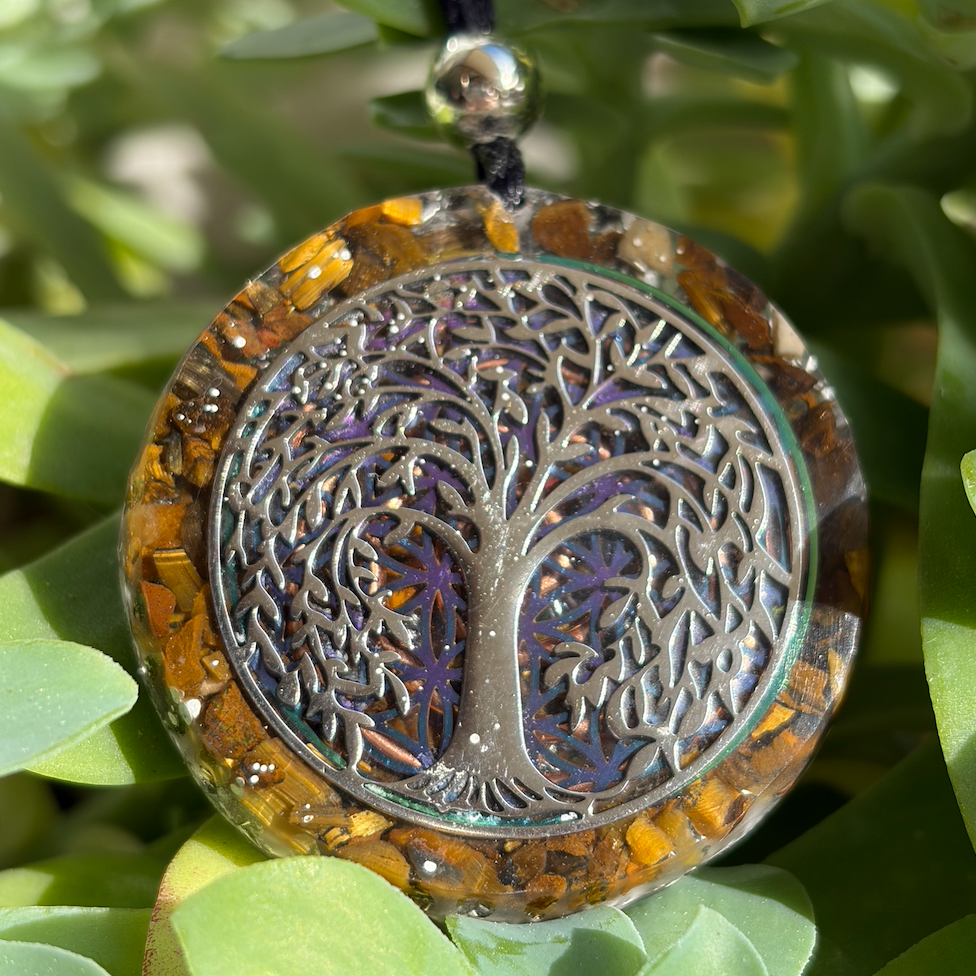 Árbol de la Vida con Ojo de Tigre