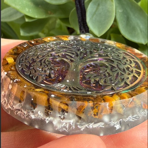 Árbol de la Vida con Ojo de Tigre