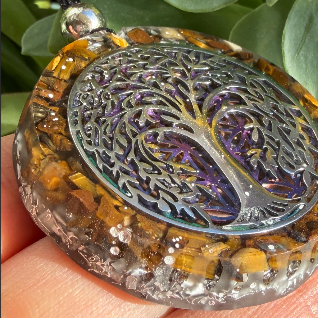 Árbol de la Vida con Ojo de Tigre